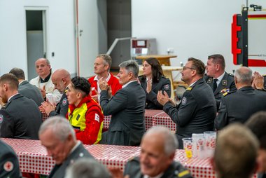 Die Gäste zeigten sich begeistert von der neuen Dienststelle.