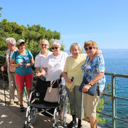Reisegruppe in Opatija