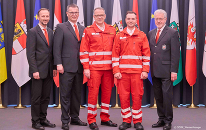 Offiziersangelobung 2023 - © (c) OÖRK_WernerAsanger, werner.asanger@gmx.at RK-Offiziere 2023