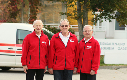 Teamleitung EAR Garsten bestehend aus drei Herren