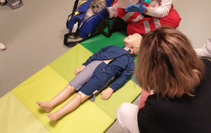 Reanimationstraining für Ordinationen