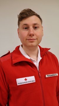 Notfallsanitäter Dominik Panzenböck