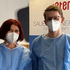 Andrea Pretterer und Lukas Reisinger kommt in der Pandemiebekämpfung eine besondere Bedeutung zu bei Eternit.