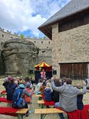 Kasperltheater beim Familienfest