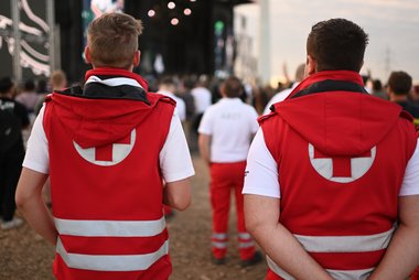 Ambulanzdienst am Nova Rock vom Roten Kreuz Burgenland