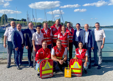 Acht neue First Responder fürs Salzburger Seenland