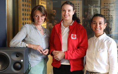 vlnr.: Isabella Richtar, Luna Macho, Viola Hopfgartner