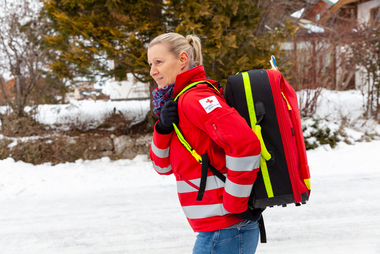 © Rotes Kreuz Salzburg / Jakob Knoll First Responder im Einsatz