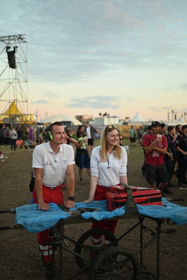 Ambulanzdienst des Roten Kreuzes Burgenland am Nova Rock 2024