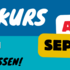 Werbung für den nächsten Kurs ab 22. September