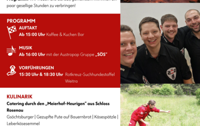 Save the Date: 1. Rotkreuz-Dämmerschoppen der Bezirksstelle Zwettl