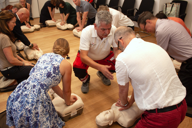 Erste-Hilfe-Kurztraining im Chiemseehof