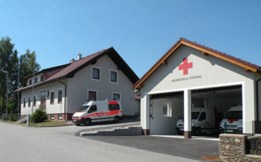 Frontansicht der Bezirksstelle Litschau