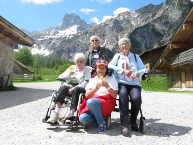 Reisegruppe vom Betreuten Reisen am Achensee