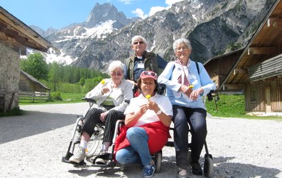 Betreutes Reisen - © ÖRK, LV Vorarlberg Reisegruppe vom Betreuten Reisen am Achensee