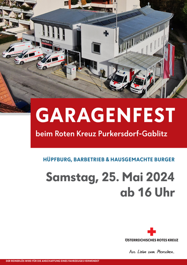 Plakat Garagenfest