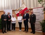 Trägerinnen des Dienstjahresabzeichens in Gold für 20 Jahre ehrenamtliche Tätigkeit