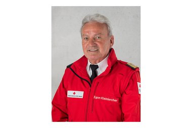 Egon Kleinlercher, Rotkreuz-Uniform, Bezirksstellenleiter, Bezirksstelle Osttirol