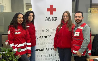 Österreichisches Rotes Kreuz Team