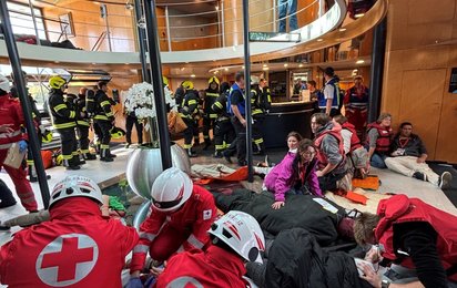 200 Passagiere mussten evakuiert werden.