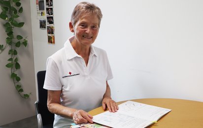 Rotkreuz-Lesecoach Brunhilde Ferdin