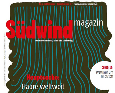 © Südwind-Magazin Cover des Südwind-Magazins Ausgabe 11/12-2020