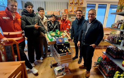 Obstklaubn Spendenübergabe an Rotkreuz-Markt Eferding im Dezember 2025