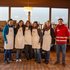 Sechs Personen bei der Team Österreich Tafel