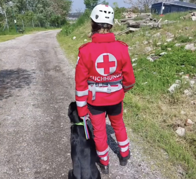 Suchhunde Schwechat, Rotes Kreuz, Rettungshund, RK Niederösterreich