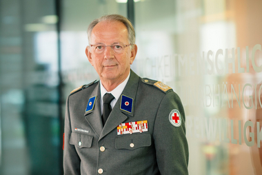 Rotkreuz-Präsident Dr. Werner Aufmesser