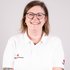Kathrin Franberger im Rotkreuz Polo und im Profil