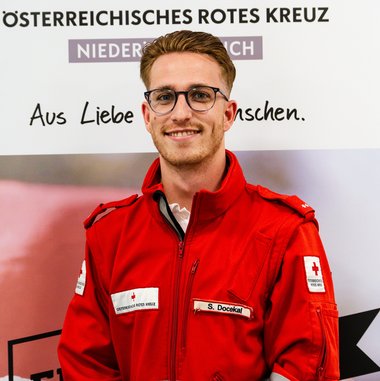 Sascha Dozekal - © Rotes Kreuz Langenlois Personalbild Sascha Docekal