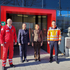Chefarzt und Ärztlicher Leiter Rettungsdienst Dr. Berndt Schreiner, Rotes Kreuz Niederösterreich, Stv. Chefärztin Dr. Maria Tödling-Weiss, BMI, Chefärztin Dr. Frank-Dastmaltschi, BMI, und Chefarzt Dr. Mario Krammel, Berufsrettung Wien, freuen sich über das hohe Engagement der Teilnehmer_innen bei der in dieser Form zum zweiten Mal in NÖ und Wien stattfindenden Ausbildung zum Leitenden Notarzt.