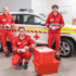 Das Rote Kreuz Scheibbs bereitet sich auf die COVID-Massentestung vor.