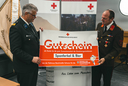Gutschein an die Feuerwehr Schwaz für Spanferkel und Bier als Danke für die stets gute Zusammenarbeit.