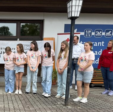 Das Team des BG Tamsweg bei der Siegerehrung
