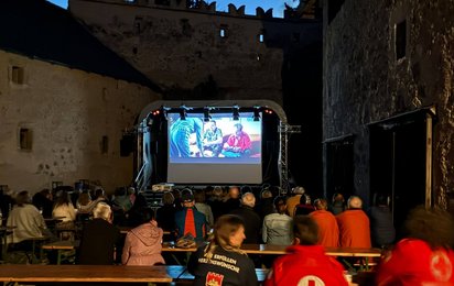 Sommerkino auf der Burg