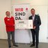 Übergabe Spende an das Rote Kreuz von der Helvetia Versicherungen AG
