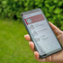 Team Österreich Lebensretter App am Smartphone