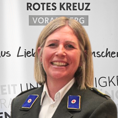 Monika Moosbrugger übernahm in der Abteilung Bregenzerwald die ehrenamtliche Spitze - übrigens, sie ist damit nach Nadine Fitz in Lustenau die zweite Kommandantin im Roten Kreuz Vorarlberg.