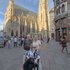 Waltraud vor dem Stephansdom 