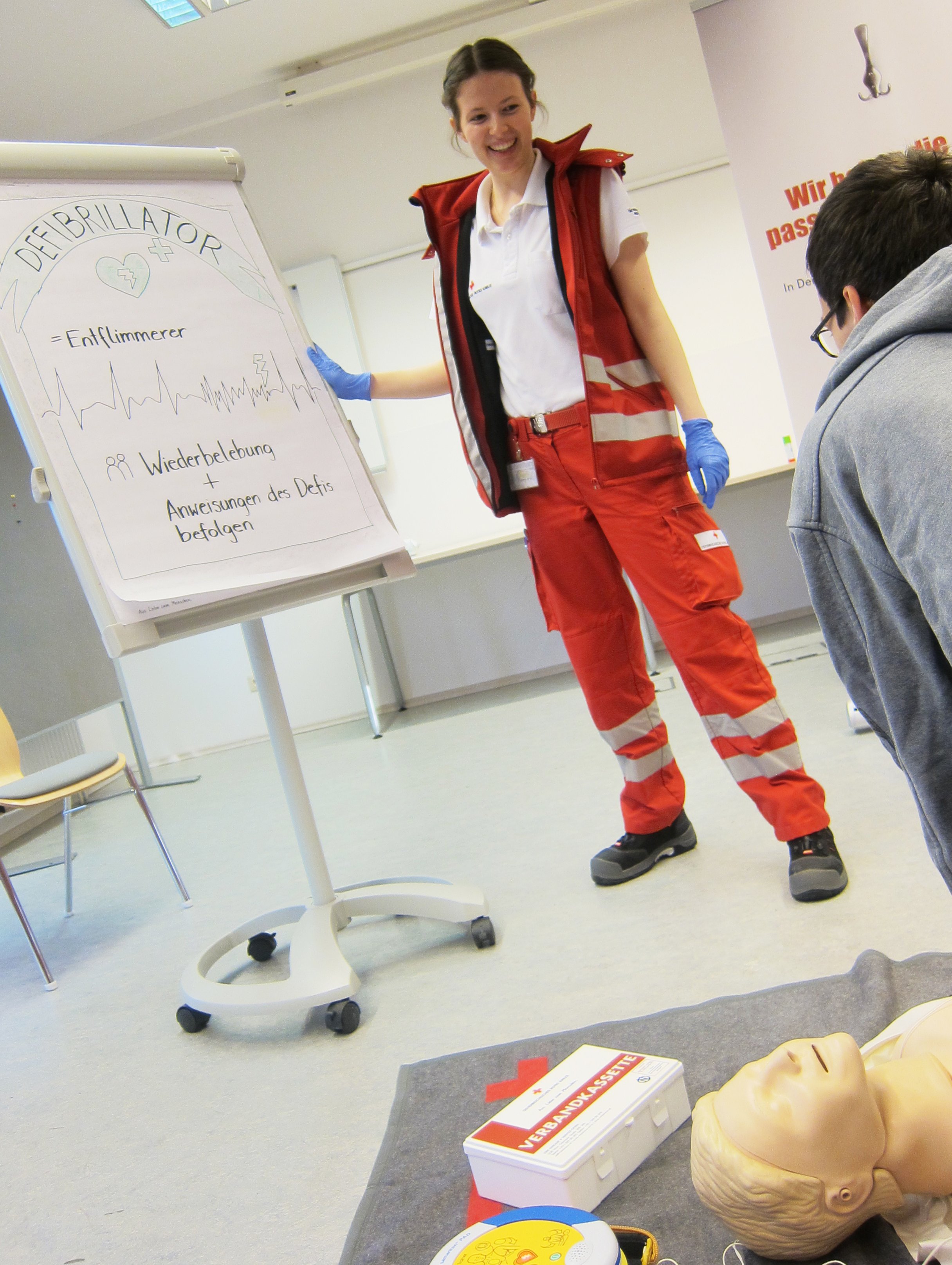 Erste Hilfe Kurs Szene