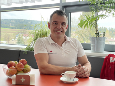 Rotkreuz-Mitarbeiter Karl Reindl, Verfasser des Gedichts