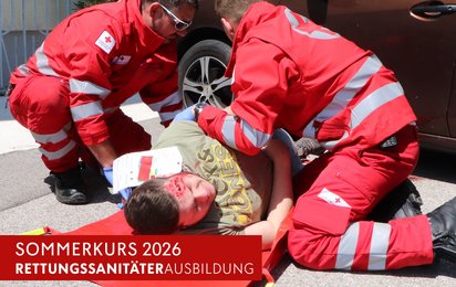 Rettungssanitäterausbildung