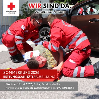 Rettungssanitäterausbildung