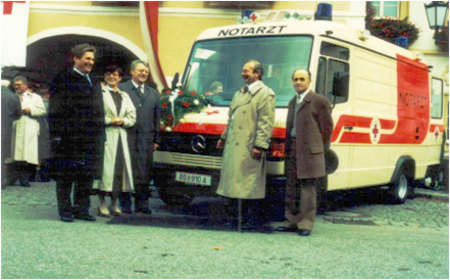 © Rotes Kreuz Bezirksstelle Rohrbach Erster NAW 1993