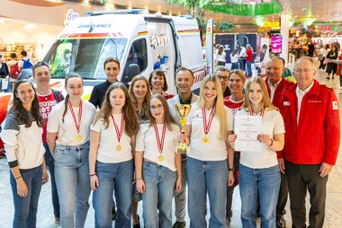 Siegerteam in der Kategorie Gold