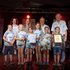 Die Sieger-Jugendgruppe der Kategorie Helfi: „Strong Kids 4 Life“ aus Tamsweg mit Isabella Pernthaner-Schneider (Bezirksgeschäftsführerin Pinzgau), Emily Eder (Bewerbsleiterin), Michael Hinterhofer (Landesreferent), Dr. Werner Aufmesser (RK-Präsident)