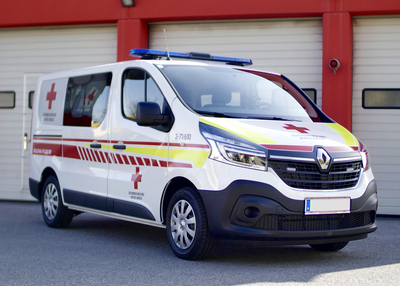 Unser neuer Mannschaftstransporter Typ Renault Traffic