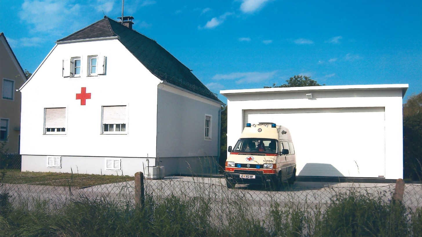 Ortsstelle Rudersdorf - Blumengasse - © Rotes Kreuz Jennerdorf / Archiv Ortsstelle Rudersdorf - Blumengasse